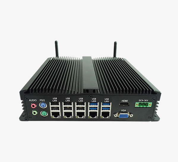 全铝无风扇嵌入式工控机 5网口8串口 MIS-EPIC06